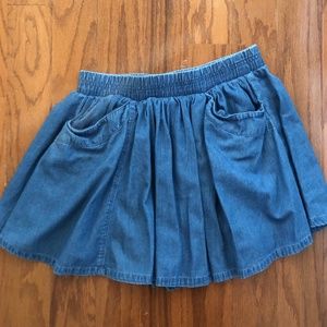 Kids Jean Skorts
